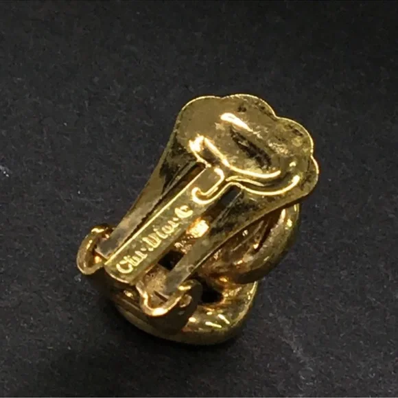 Dior Gold Earrings